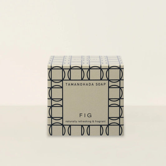 Tamanohada Round Soap - Fig