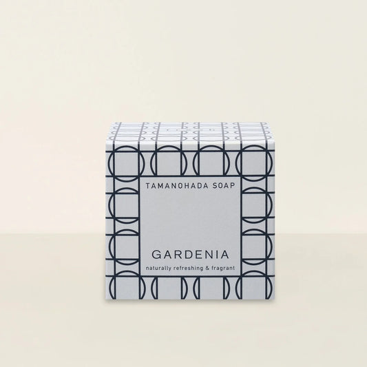 Tamanohada Round Soap - Gardenia