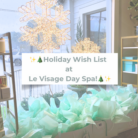 Shop Holiday Gifts at Le Visage Day Spa & Boutique