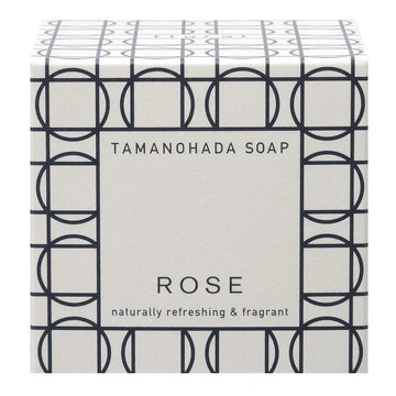 Tamanohada Round Soap - Rose